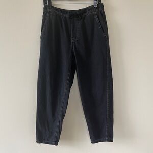Men’s ZARA Easy Denim Pants in Faded Black